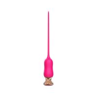 Розовый тонкий стимулятор Nipple Vibrator - 23 см.